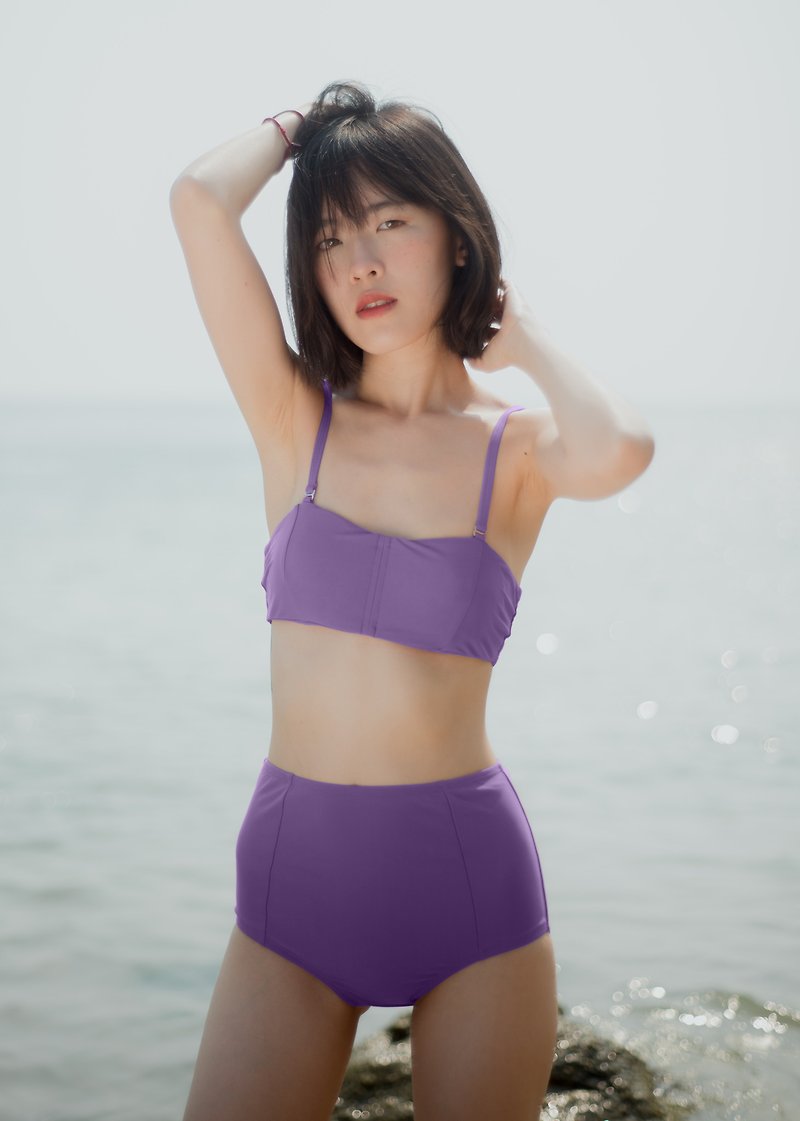 TOKKI - 紫色/泳装 - 女装泳衣/比基尼 - 其他材质 紫色