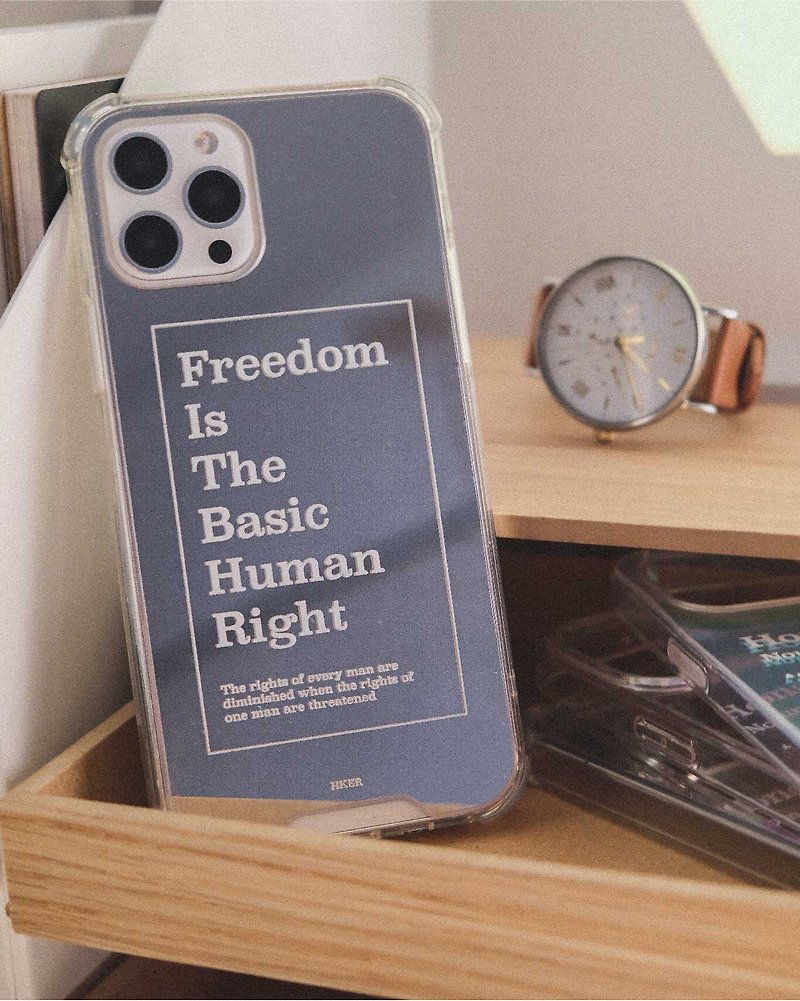 香港品牌 移民礼物 All Right Reserved  镜面 iPhone 手机壳 - 手机壳/手机套 - 塑料 
