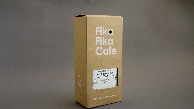 FikaFikaCafe 200g 哥伦比亚 塔皮亚斯峡谷庄园-Bright Roast - 咖啡 - 新鲜食材 卡其色