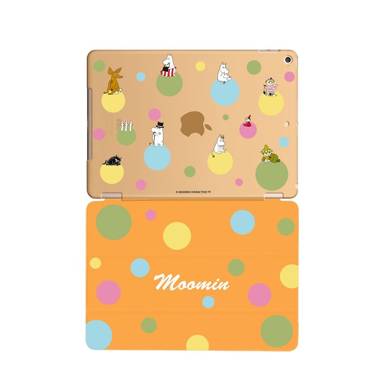 Moomin正版授权-iPad水晶壳【彩虹泡泡】 - 平板/电脑保护壳 - 塑料 橘色