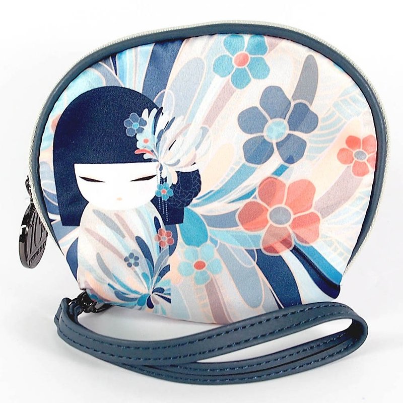 小物袋附提把-Namika幸运赐福【Kimmidoll 和福娃娃】 - 化妆包/杂物包 - 其他材质 蓝色