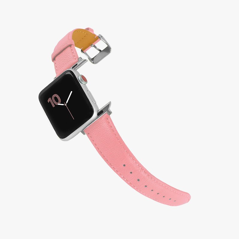 定制化礼物意大利真皮革表带Apple Watch 樱花粉红色_01378 - 表带 - 真皮 粉红色