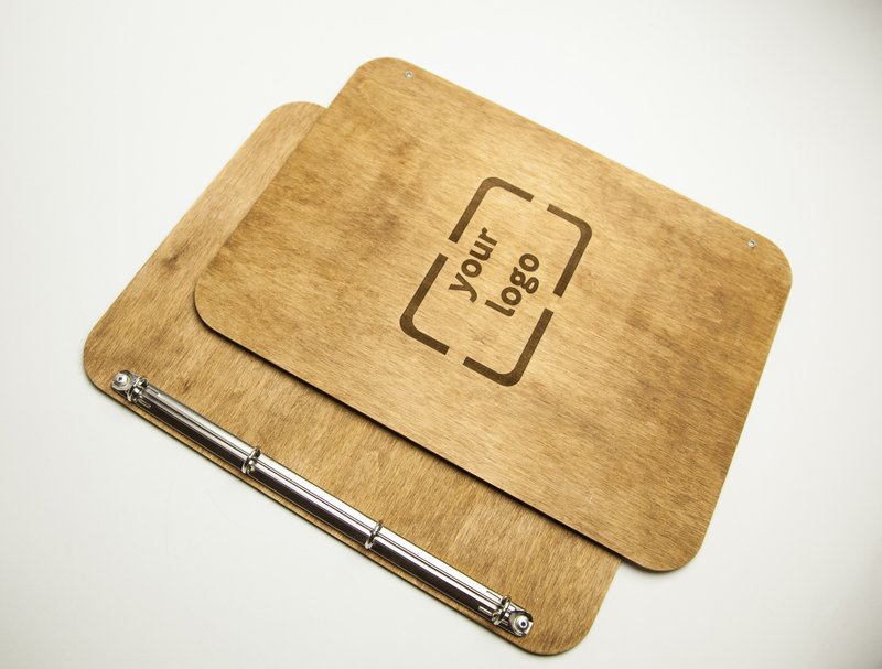 Wooden Menu FREE ENGRAVING - 其他 - 木头 多色