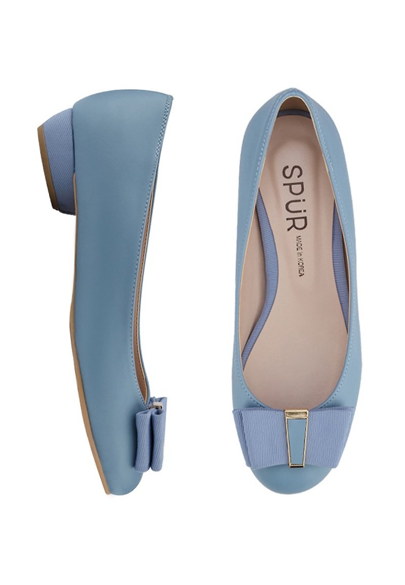 SPUR 甜美少女平底鞋 LS7006 SKY BLUE - 女款休闲鞋 - 人造皮革 