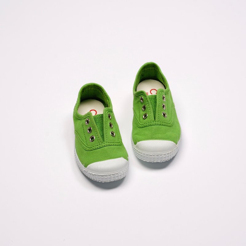 西班牙国民帆布鞋 CIENTA 70997 08 绿色 经典布料 童鞋 - 童装鞋 - 棉．麻 绿色