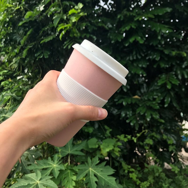 Zuperzozial - 环保随行杯 - 淡粉红色 - 咖啡杯/马克杯 - 竹 