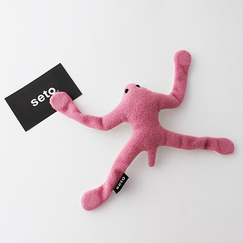 The gecko plush magnet　Pink - 玩偶/公仔 - 聚酯纤维 粉红色
