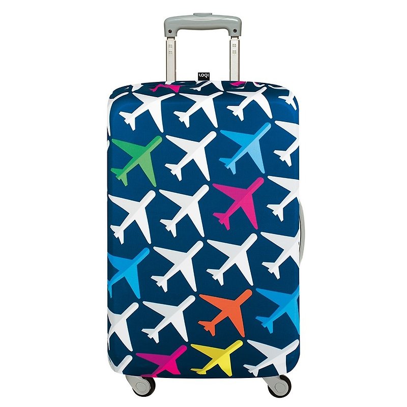 LOQI 行李箱外套／飞机 LSAIAI【S号】 - 行李箱/行李箱保护套 - 塑料 蓝色