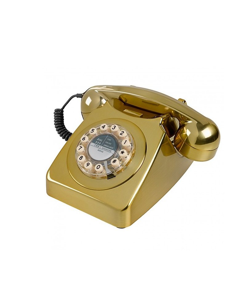 SUSS-英国进口 1950年代746系列复古经典电话/工业风 (奢华金) - 其他 - 其他金属 金色