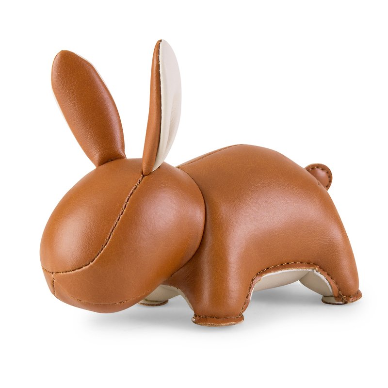 Zuny - Rabbit Lala 兔子造型动物纸镇 / 书挡 - 摆饰 - 人造皮革 多色