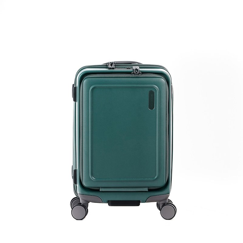 URBANITE | 34公升 21英寸4轮 TSA锁定竖立式机舱行李箱 - 烟熏绿 - 行李箱/行李箱保护套 - 聚酯纤维 绿色