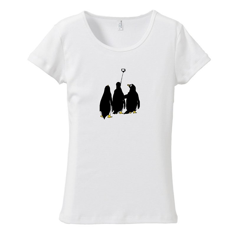 レディースTシャツ / cool down - 女装 T 恤 - 棉．麻 白色