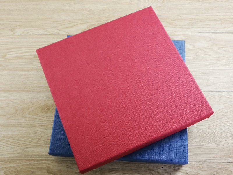 加购精致礼盒可放8寸 10寸盘 红色/蓝色 送礼首选 - 纸盒/包装盒 - 纸 