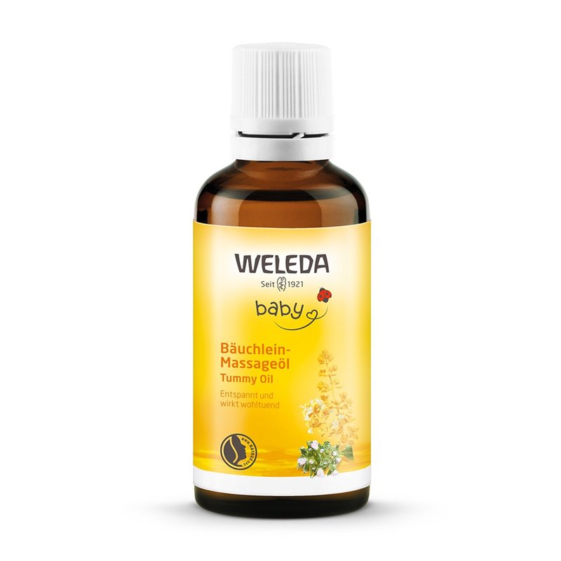 稳定情绪 | 滋润肌肤【WELEDA薇蕾德】宝贝肚肚舒缓按摩油50ml - 身体护肤/按摩油 - 其他材质 橘色