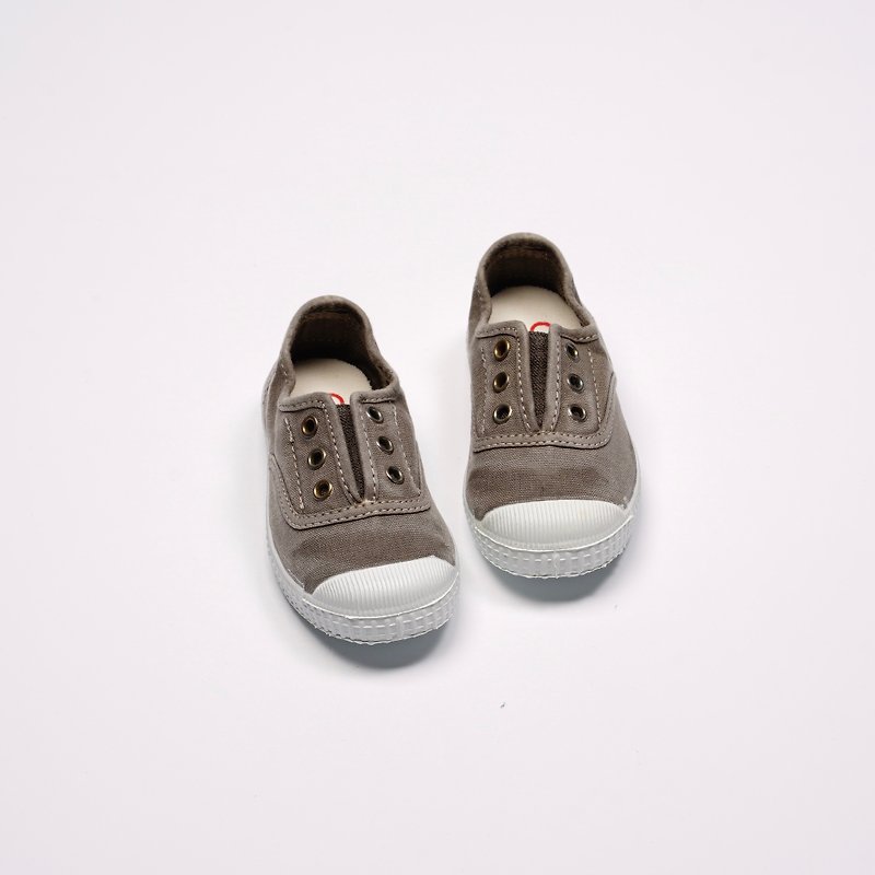 西班牙国民帆布鞋 CIENTA 70777 34 水泥灰 洗旧布料 童鞋 - 童装鞋 - 棉．麻 灰色