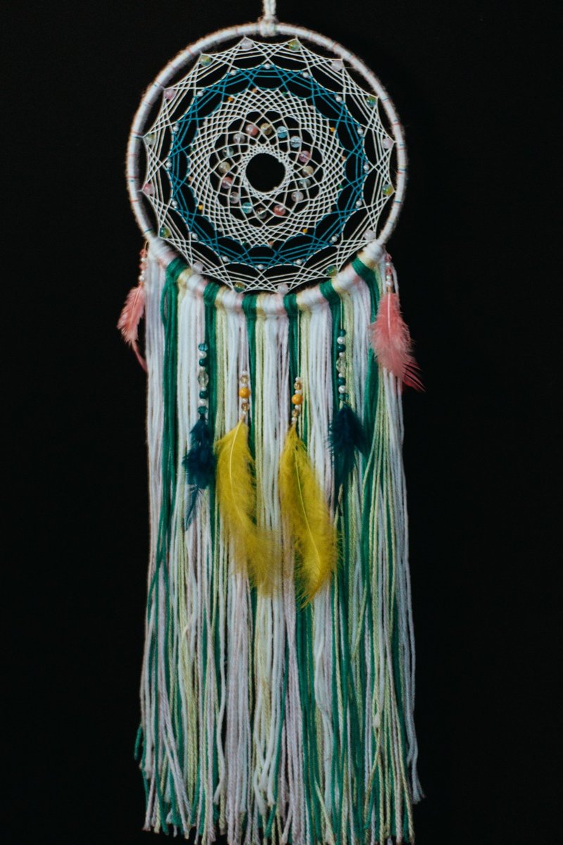 纯手工捕梦网 Handmade Dreamcatcher－【婴儿】 - 摆饰 - 其他材质 白色