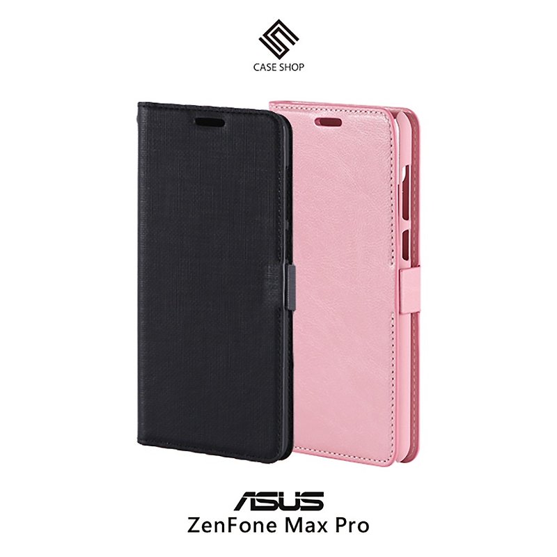 CASE SHOP ASUS ZenFone Max Pro(ZB602KL)侧掀站立式皮套-粉 - 手机壳/手机套 - 人造皮革 