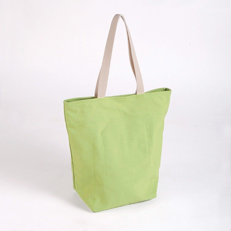 韵律袋-苹果绿 - 侧背包/斜挎包 - 棉．麻 绿色