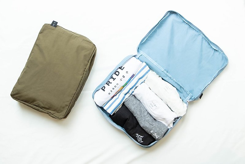 旅行分类收纳袋 万用包 | 小日子 - 化妆包/杂物包 - 防水材质 蓝色