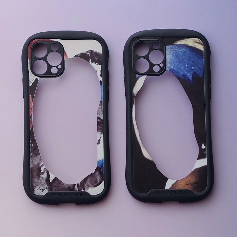 iPhoneケース　Girls B 【受注生産】2人の少女　エゴン・シーレ - 手机壳/手机套 - 塑料 透明
