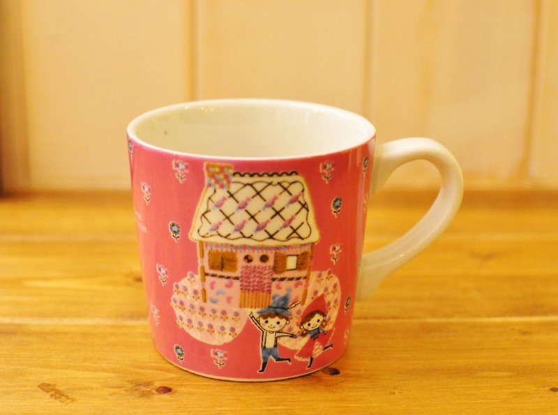 【加藤真治】格林童话糖果屋马克杯礼盒（附彩盒） - 咖啡杯/马克杯 - 其他材质 粉红色