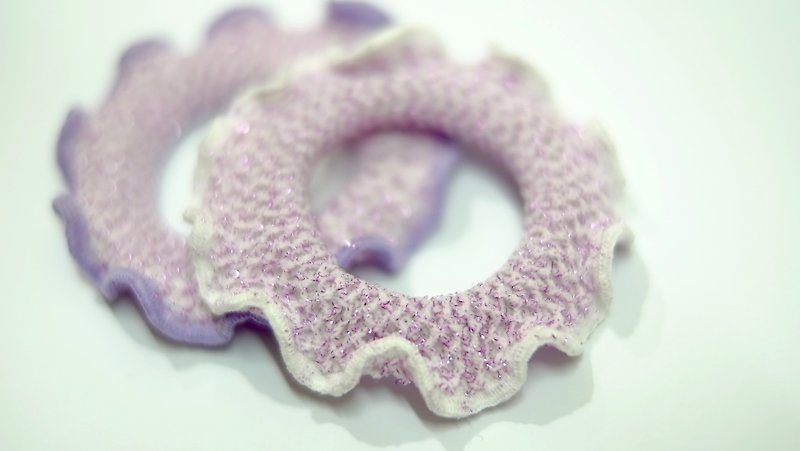 甜甜圈 小花系列 鼠尾草＆薰衣草 2个一组 - 发饰 - 其他材质 紫色