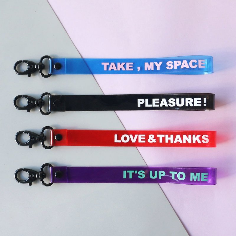 UPICK原品生活 PVC透明多用挂绳挂件手机钥匙挂绳 - 其他 - 其他材质 多色