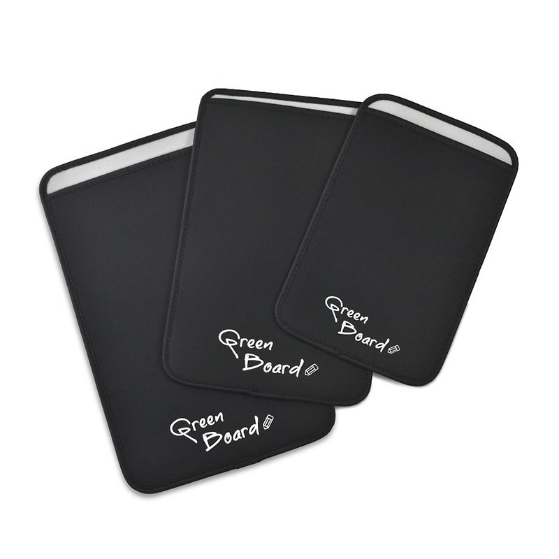 Green Board 电纸板专用信插式保护套 (8.5寸) - 平板/电脑保护壳 - 聚酯纤维 黑色