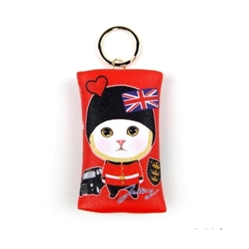 JETOY, 甜蜜猫 零钱包 钥匙圈_British J1701506 - 钥匙链/钥匙包 - 其他材质 红色