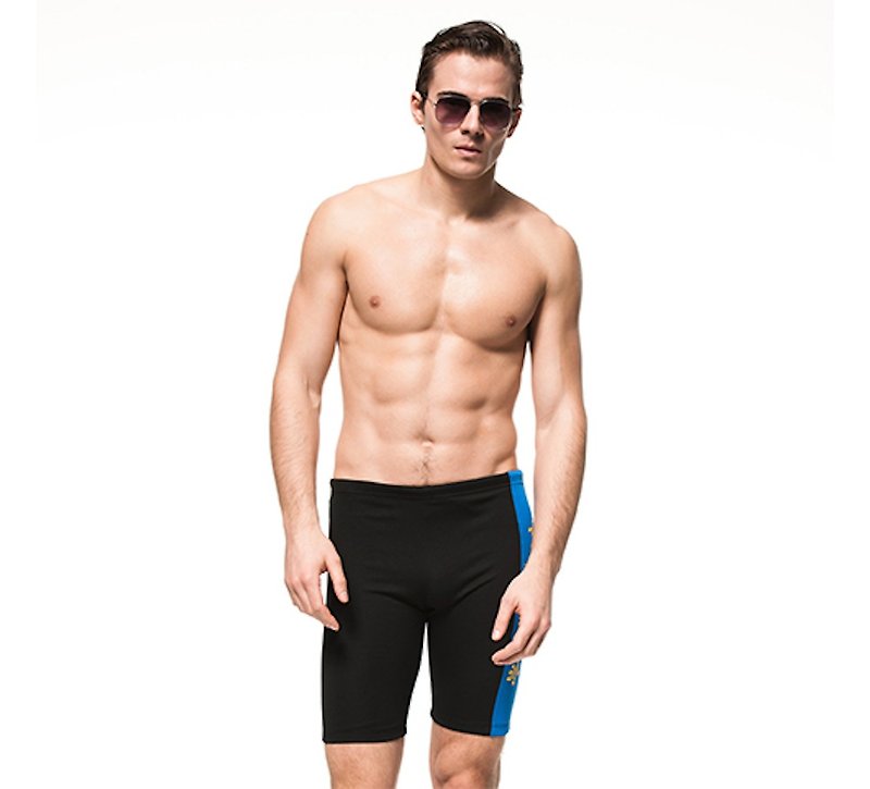 MIT 七分泳裤 (泡汤专用) - 男装泳裤 - 聚酯纤维 多色