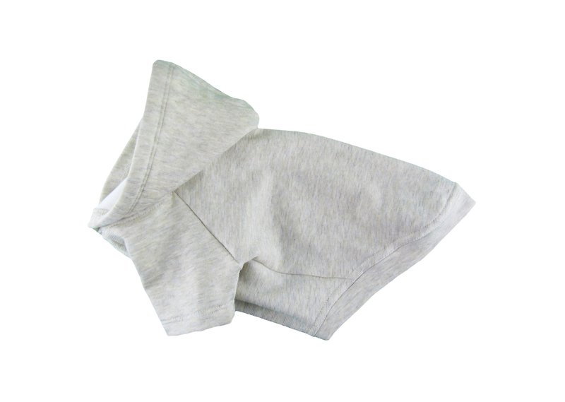 Super Soft~~ Classic Simple Ivory Fleece Hooded Sweatshirt, Dog Apparel - 衣/帽 - 其他材质 白色