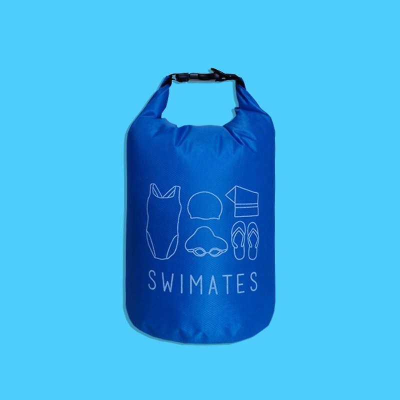 蓝色 5L 软防水袋 - 运动配件 - 塑料 蓝色