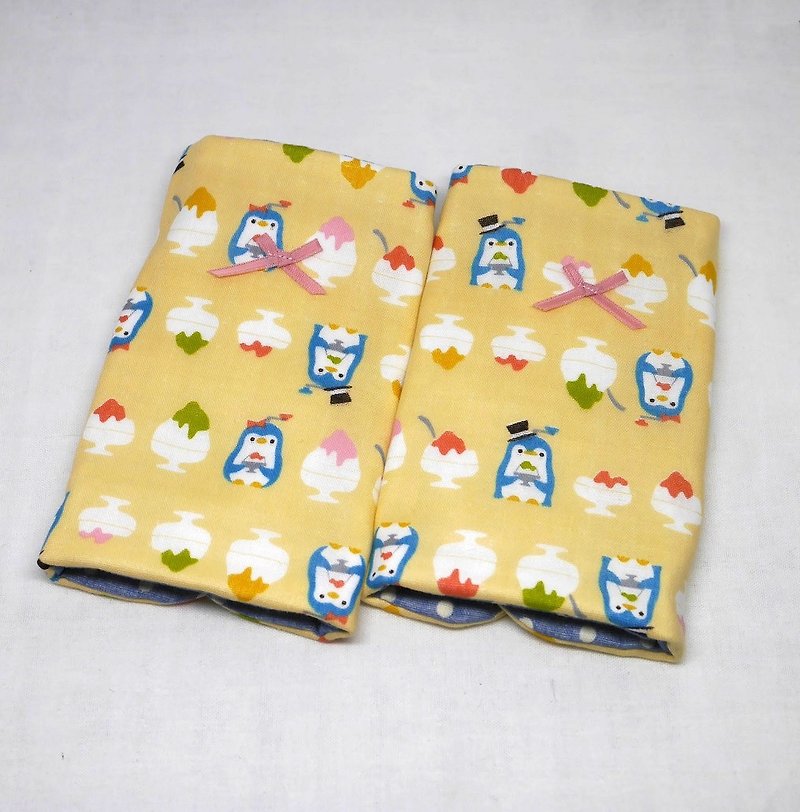 Japanese Handmade 8-layer-gauze droop sucking pads - 婴儿饰品 - 棉．麻 黄色