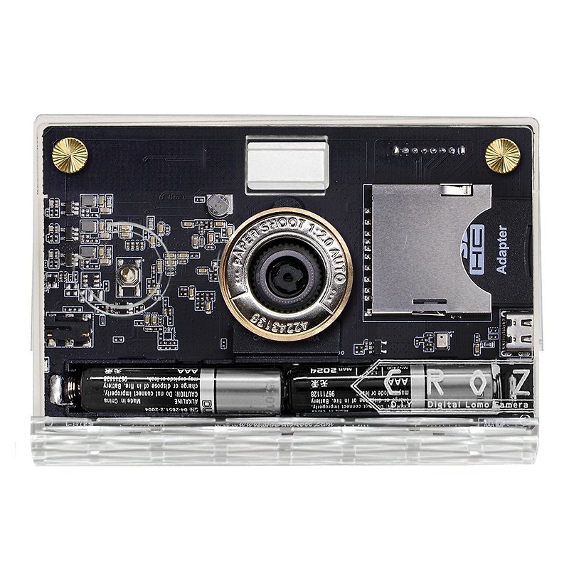 【18MP】CROZ Vanguard相机组(含记忆卡及镜头)PaperShoot纸可拍 - 相机 - 纸 