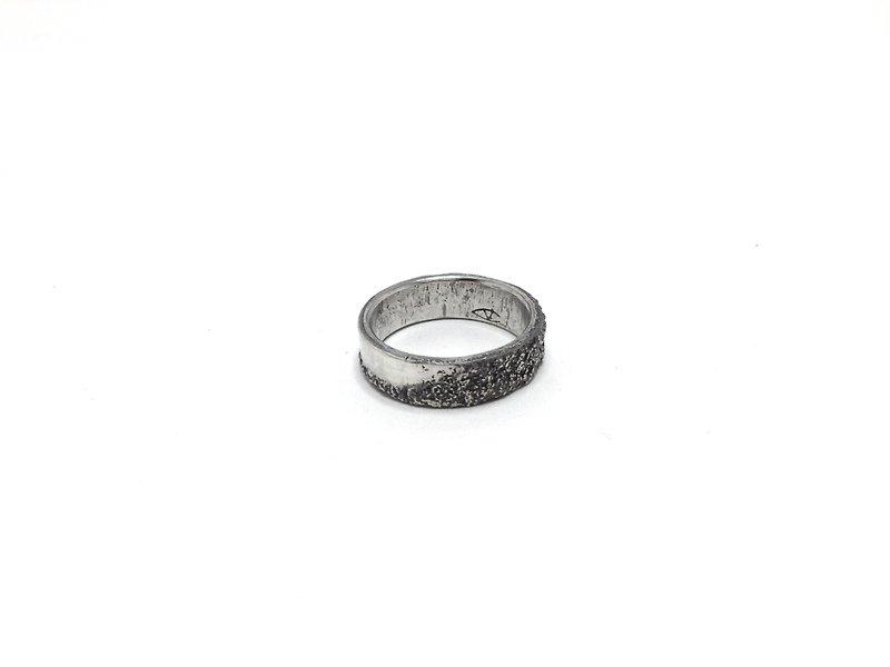 克雷利斯之一・纯银风格戒指(平面) | Clarice - 戒指 - 其他金属 银色