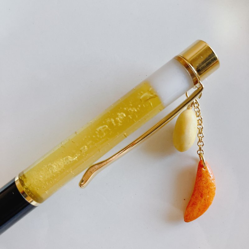 ビール ボールペン - 圆珠笔/中性笔 - 树脂 黄色