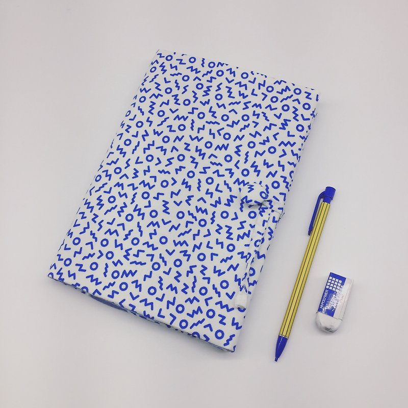 【打摩斯密码给你】白底蓝字 - 笔记本/手帐 - 棉．麻 蓝色