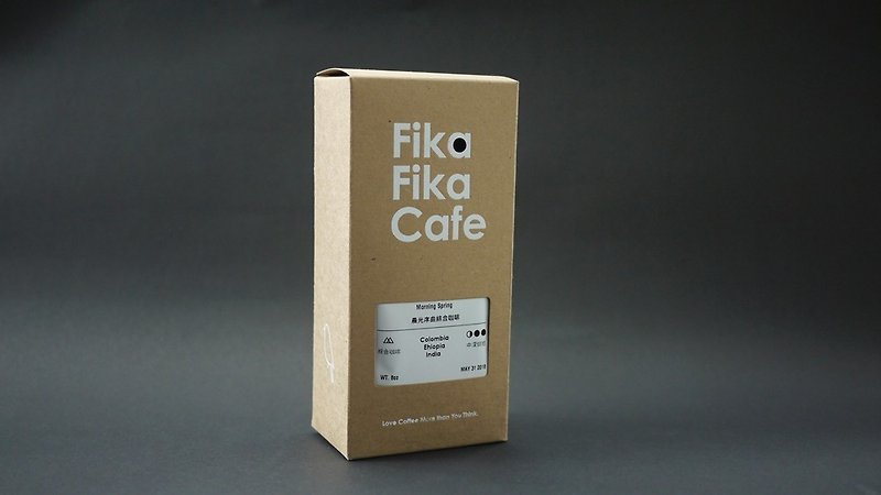 FikaFikaCafe　200g 晨光序曲－中深烘焙 - 咖啡 - 新鲜食材 咖啡色