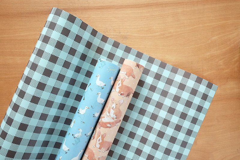 Reusable Wrapping papers (Collection 7) : Set of 3 - 包装材料 - 纸 透明