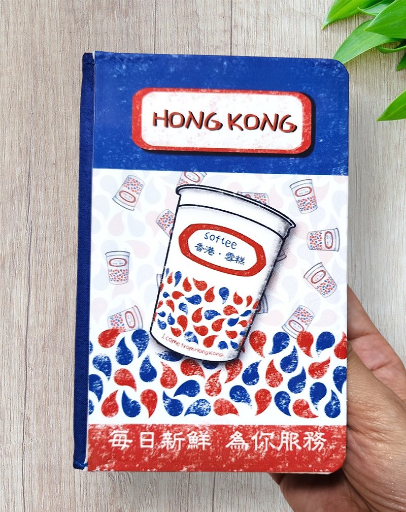 原创 设计 手绘雪糕 富豪雪糕 护照套 护照夹 - 护照夹/护照套 - 其他材质 蓝色
