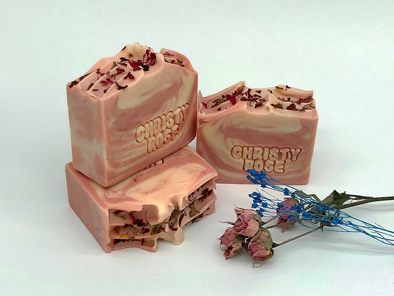 克莉丝玫瑰 冷制手工皂 干性/中性性肌肤适用 - 沐浴用品 - 其他材质 绿色
