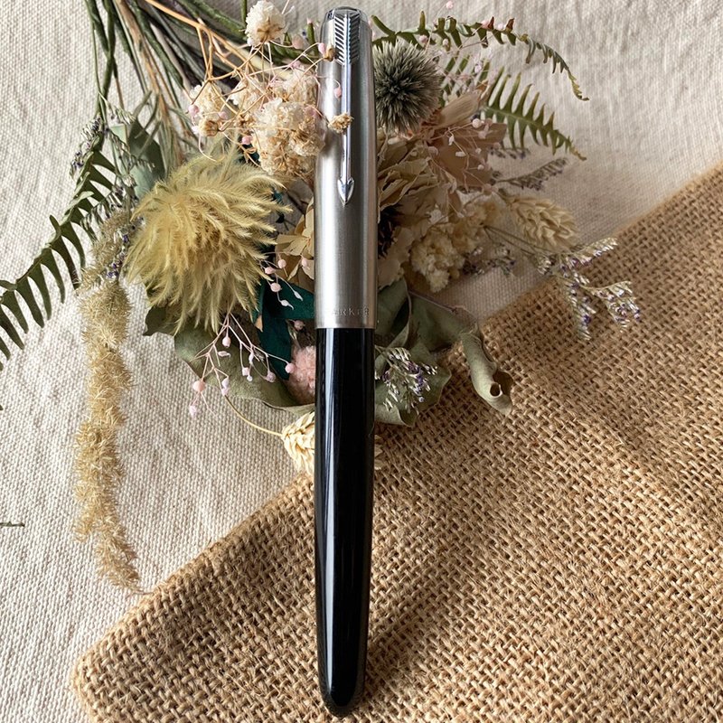 Parker51 派克绅士钢笔 1947年 / 14K金笔尖 / 收藏送礼 - 钢笔 - 其他金属 银色