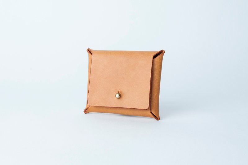 方形零钱包 | 皮革订制 | 定制打字 | 钱包 | 真皮 | 礼物 - 零钱包 - 真皮 