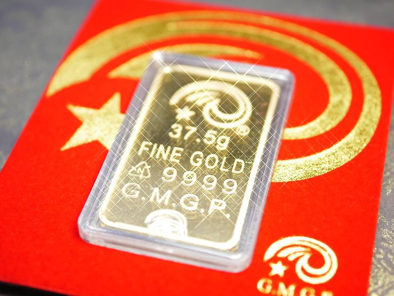 黄金条块-一台两黄金条块(37.5克)-黄金9999 - 其他 - 24k 金 金色