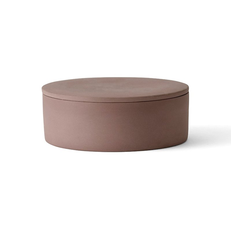 【MENU 丹麦设计家居】Cylindrical 陶瓷置物盒 - 收纳用品 - 陶 