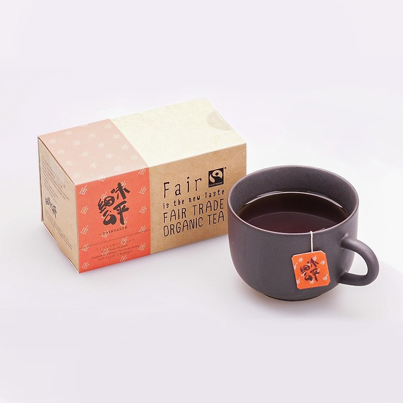 细味公平-有机英式红茶 (2.5g x 25茶包) - 茶 - 纸 卡其色