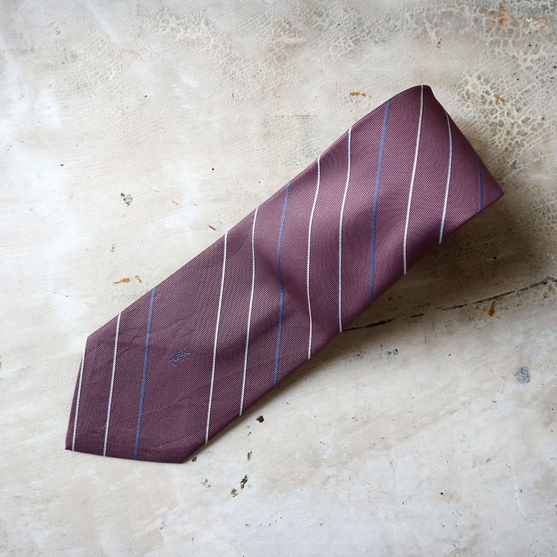 南瓜Vintage。古着 复古 法国制 Yves Saint Laurent 高级 领带 - 领带/领带夹 - 丝．绢 