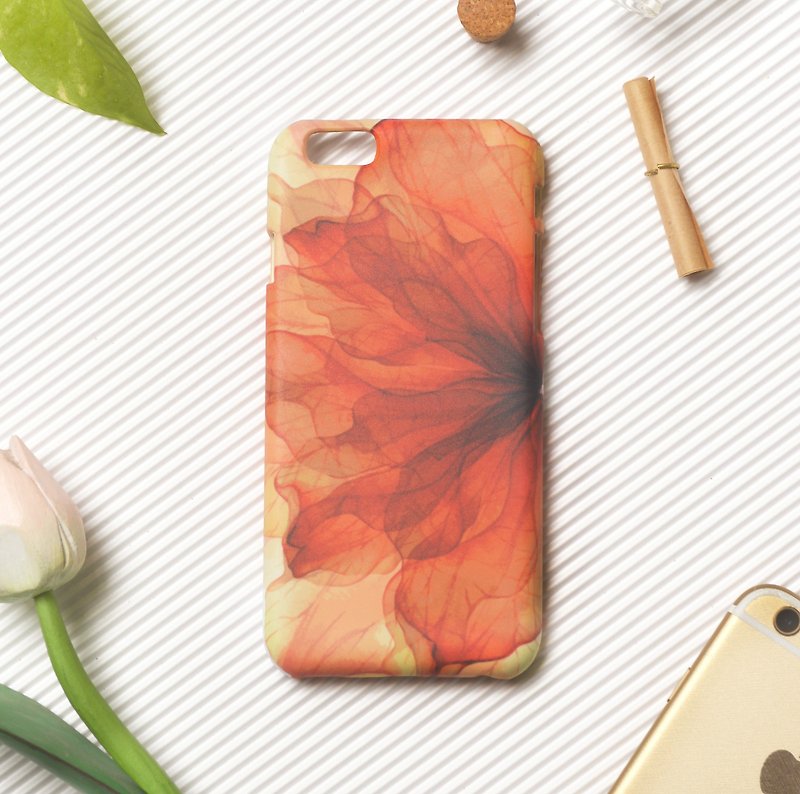 花脉-秋瑟-iPhone原创手机壳/保护套 - 手机壳/手机套 - 塑料 橘色