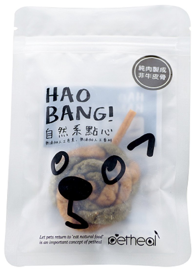 Hao Bang 磨牙自然系点心-双色棒棒糖 - 零食/点心 - 新鲜食材 透明