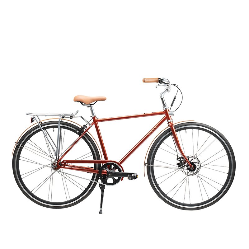 EnGociti安格 古典钢管城市车-绅士车 - 自行车/周边 - 其他金属 红色